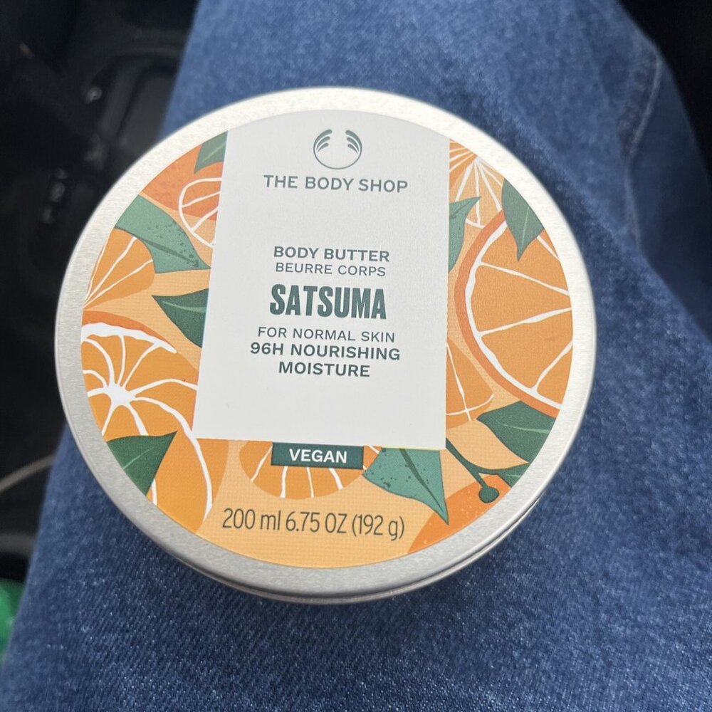 The Body Shop Satsuma Body Butter  Normal Skin Nourishing Moisture 200 ML 6.75oz